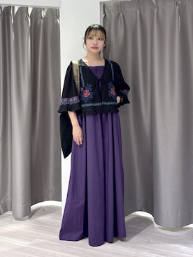 「ROSE BUD（ローズバッド）のアイテム」を使った、SAKI 🍣さん（レディース・151cm）の夏コーディネート
