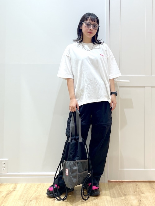 MILKFED. tシャツ ICING LOGO EMBROIDERY WIDE S/S TEE