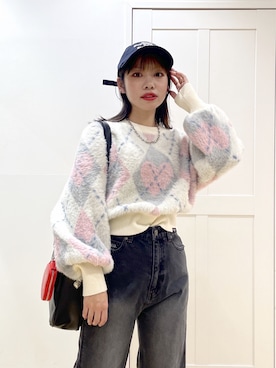 「アイテム（キーホルダー）」を使った、SAKI 🍣さん（レディース・151cm）の秋コーディネート