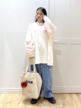 「MILKFED.（ミルクフェド）のアイテム」を使った、SAKI 🍣さん（レディース・151cm）の冬コーディネート