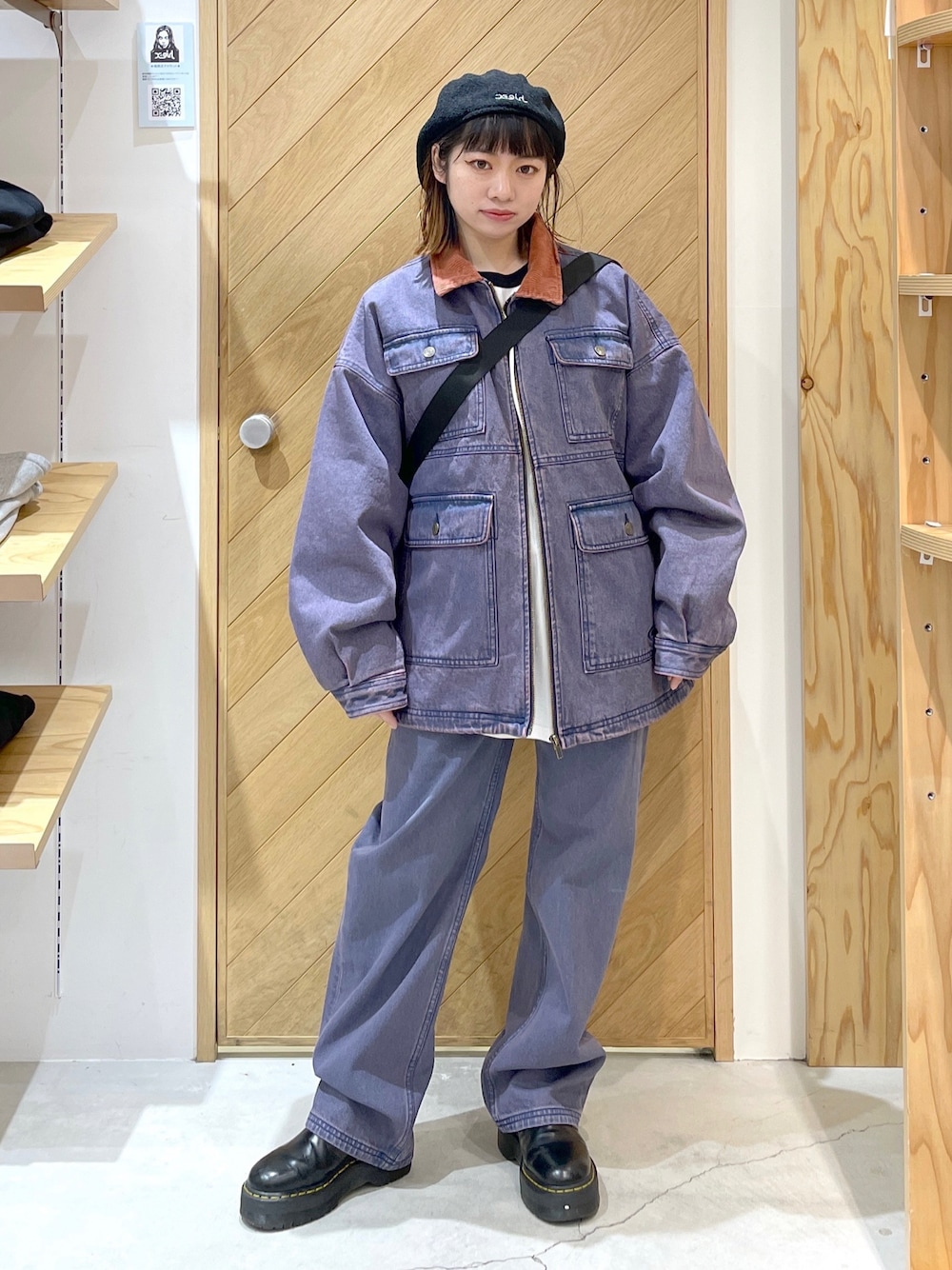 楽天市場】【 X-girl エックスガール 】 OVERDYED DENIM JACKET