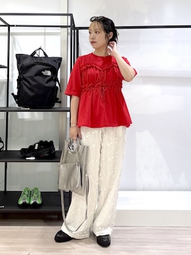 SAKI 🍣さん（レディース・151cm）の春コーディネート