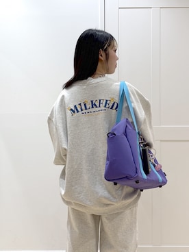 「MILKFED.（ミルクフェド）のアイテム」を使った、SAKI 🍣さん（レディース・151cm）の冬コーディネート