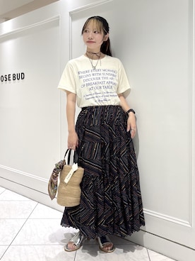 「beej（ビージ）のアイテム」を使った、SAKI 🍣さん（レディース・151cm）の春コーディネート