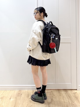 SAKI 🍣さん（レディース・151cm）の春コーディネート