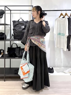 「Casselini（キャセリーニ）のアイテム」を使った、SAKI 🍣さん（レディース・151cm）の春コーディネート