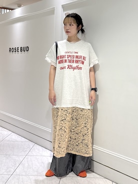 「NOEYEDIA（ノーアイディア）の(noeyedia)NE-425（サングラス、ブラウン系）」を使った、SAKI 🍣さん（レディース・151cm）の夏コーディネート