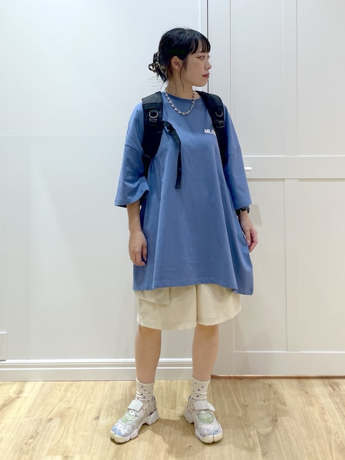 MILKFED. tシャツ AT HEAVEN27 SUPER BIG S/S TOP レディース