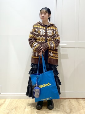 SAKI 🍣さん（レディース・151cm）の冬コーディネート