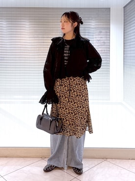 SAKI 🍣さん（レディース・151cm）の春コーディネート