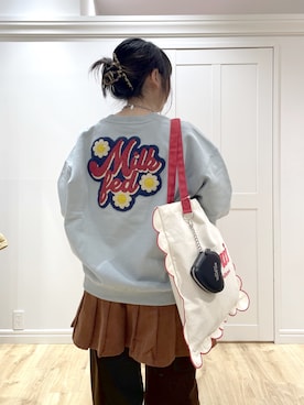 「アイテム（ポーチ）」を使った、SAKI 🍣さん（レディース・151cm）の冬コーディネート