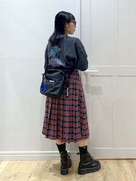 「アイテム（キーホルダー）」を使った、SAKI 🍣さん（レディース・151cm）の夏コーディネート