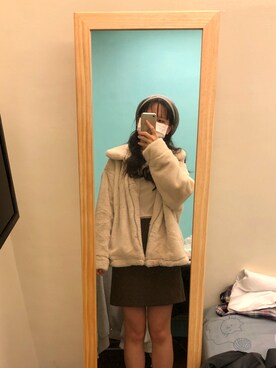 「160cm」｜「アイテム（ハンチング/ベレー帽）」を使った、carolinecyc20さん（レディース・160cm）の夏コーディネート