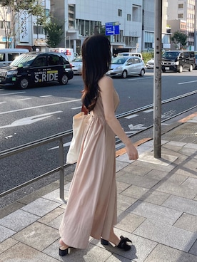 「COCO DEAL（ココディール）のアイテム」を使った、かはち.さん（レディース・158cm）の夏コーディネート