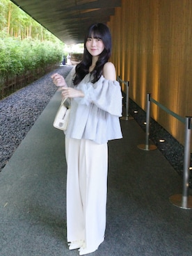 佐藤Kaha(かはち.)さん(レディース・157cm)の夏コーディネート