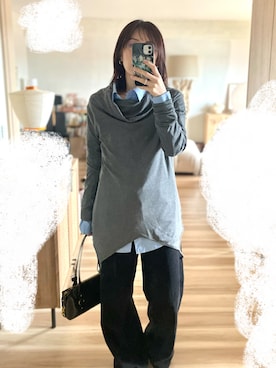 「meilmada（メイルマダ）のアイテム」を使った、nnnm17mさん（レディース・163cm）の春コーディネート