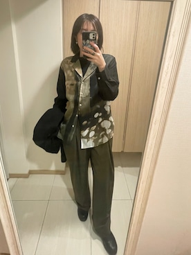 「アイテム（ピアス（両耳用））」を使った、nuhe2さん（レディース・163cm）の秋コーディネート