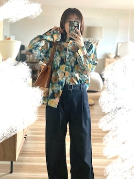 「un/neu（アンノイ）のアイテム」を使った、nnnm17mさん（レディース・163cm）の春コーディネート