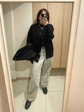 「Ungrid（アングリッド）のアイテム（デニムジャケット）」を使った、nuhe2さん（レディース・163cm）の秋コーディネート