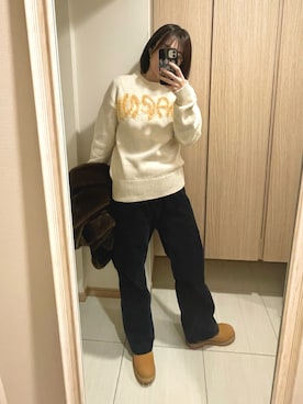 「MARNI（マルニ）のアイテム」を使った、nuhe2さん（レディース・163cm）の冬コーディネート