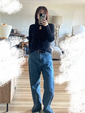 「Ameri（アメリ）のアイテム」を使った、nnnm17mさん（レディース・163cm）の春コーディネート