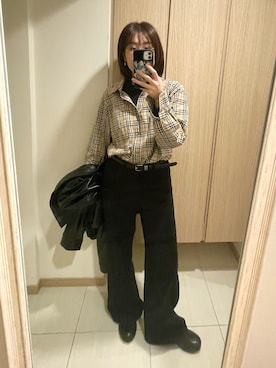 「BURBERRY（バーバリー）のアイテム」を使った、nuhe2さん（レディース・163cm）の秋コーディネート