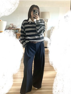 「ANDGEEBEE（アンジービー）のアイテム」を使った、nnnm17mさん（レディース・163cm）の春コーディネート