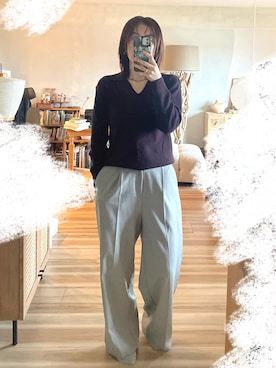 「CONVERSE ALL STAR（コンバースオールスター）のアイテム」を使った、nnnm17mさん（レディース・163cm）の春コーディネート