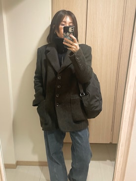 「23区（ニジュウサンク）のアイテム」を使った、nuhe2さん（レディース・163cm）の冬コーディネート