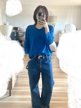 「PRADA（プラダ）のアイテム」を使った、nnnm17mさん（レディース・163cm）の春コーディネート