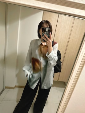 nuhe2さん（骨格ナチュラル・レディース・163cm）の秋コーディネート