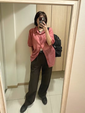 nuhe2さん（骨格ナチュラル・レディース・163cm）の秋コーディネート
