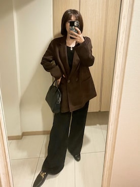 nuhe2さん（骨格ナチュラル・レディース・163cm）の秋コーディネート