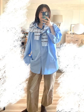 nnnm17mさん（レディース・163cm）の冬コーディネート