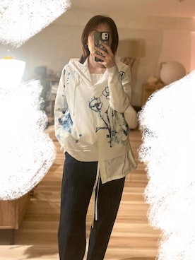 「ETRE TOKYO（エトレトウキョウ）のアイテム」を使った、nnnm17mさん（レディース・163cm）の春コーディネート