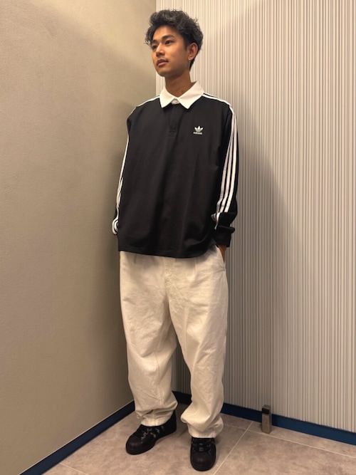 アディカラーラグビーポロシャツ /  アディダスオリジナルス adidas Originals