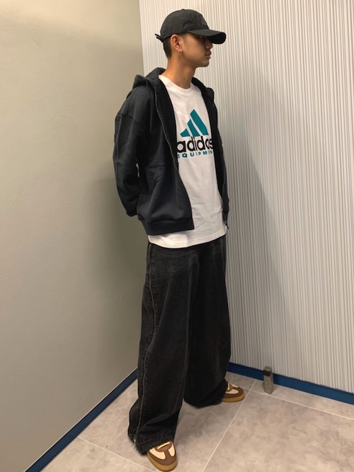 Adilenium シーズン 3 ジップ ウォッシュド デニムパンツ / アディダスオリジナルス adidas Originals