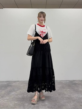 moekaさん(レディース・174cm)の夏コーディネート