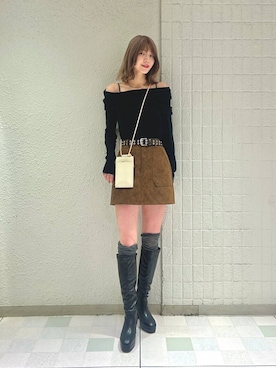 moekaさん(レディース・174cm)の秋コーディネート