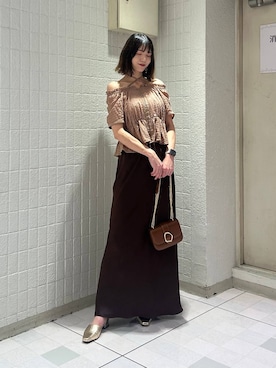 「アイテム（パンプス）」を使った、moekaさん（レディース・174cm）の夏コーディネート