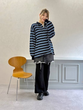 moekaさん(レディース・174cm)の夏コーディネート
