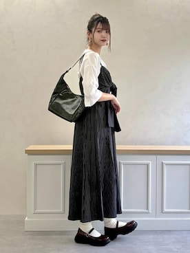 moekaさん（レディース・174cm）の秋コーディネート