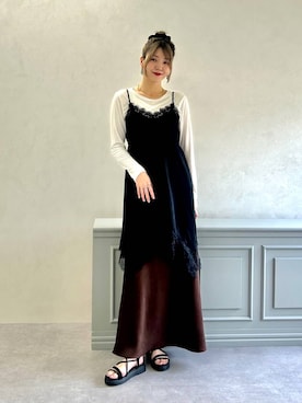 moekaさん(レディース・174cm)の夏コーディネート