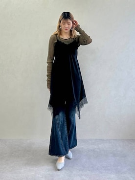 moekaさん(レディース・174cm)の春コーディネート