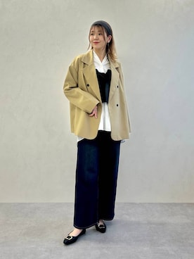 「WA ORiental TRaffic（ダブルエーオリエンタルトラフィック）のアイテム」を使った、moekaさん（レディース・174cm）の春コーディネート