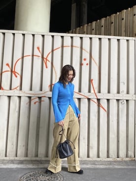 山本泰羽さん（レディース・162cm）の夏コーディネート