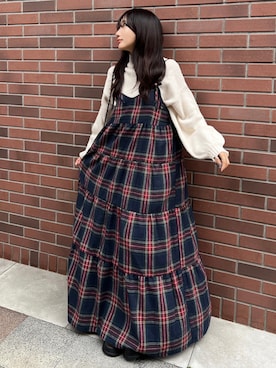 「shein」｜IROさん（レディース・156cm）の秋コーディネート