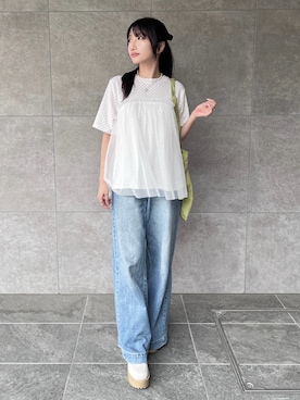 IROさん(レディース・156cm)の夏コーディネート