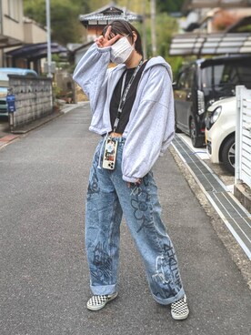 「アイテム（PC・スマホグッズ/家電）」を使った、ｵﾏﾙさん（レディース・169cm・20代）の秋コーディネート