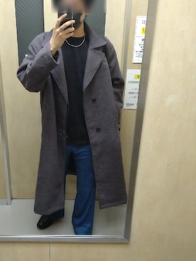 「Ellno Loset（エルノロゼット）のアイテム（イヤーカフ）」を使った、campus550さん（メンズ・174cm）の秋コーディネート